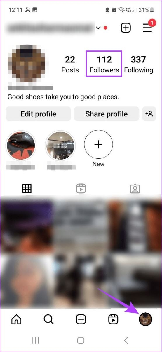 Mẹo để ẩn người bạn theo dõi trên Instagram (3)