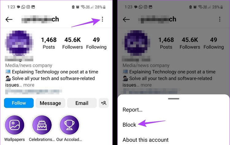 Mẹo để ẩn người bạn theo dõi trên Instagram (6)