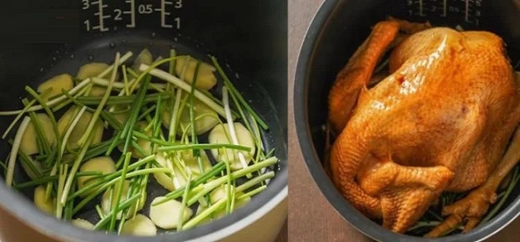 Cách nướng gà bằng nồi cơm điện - ảnh 4
