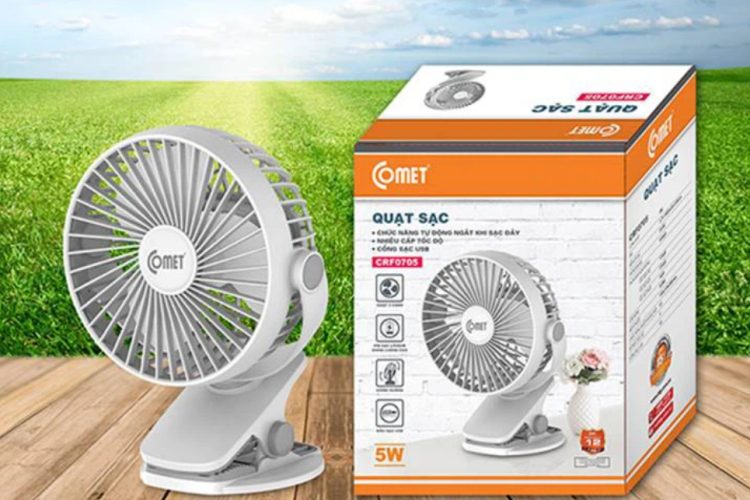 Quạt tích điện Comet có tốt không - ảnh 2