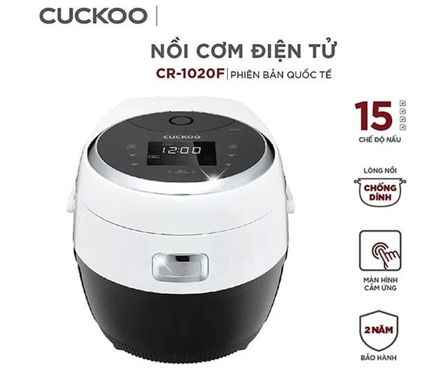 Nồi cơm điện lâu thiu