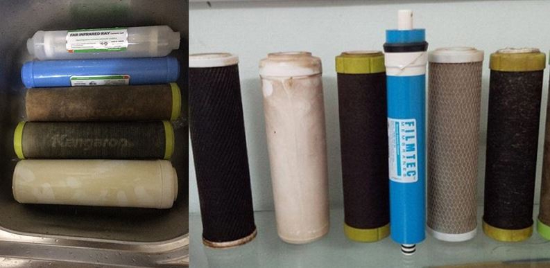 nguyên nhân máy lọc nước Kangaroo chảy yếu-ảnh 2