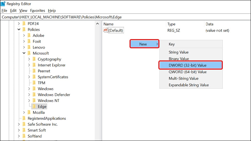 xóa nút Bing trong Microsoft Edge - hình 6