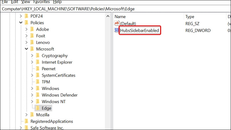 xóa nút Bing trong Microsoft Edge - hình 7