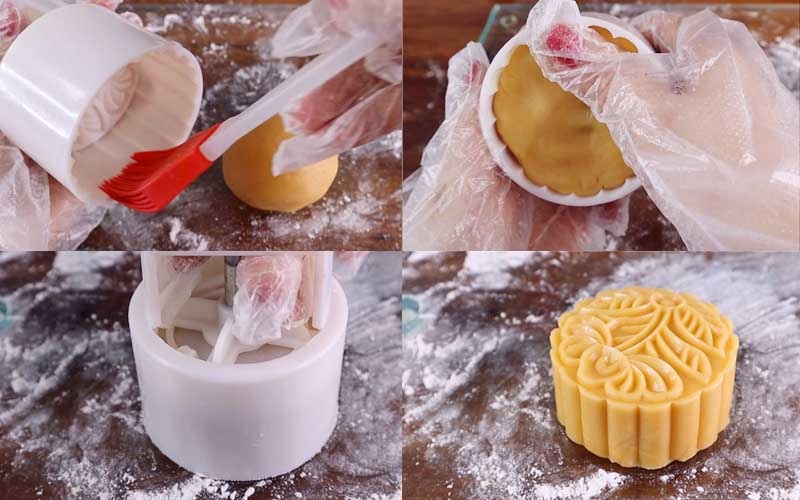 cách làm bánh trung thu không cần lò nướng - ảnh 6