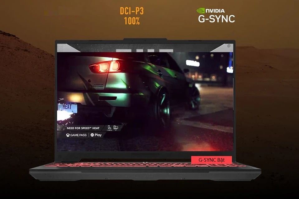 Laptop Asus TUF Gaming FA507NU-LP034W mang sức mạnh hoàn hảo với bộ vi xử lý AMD Ryzen 7 hiệu năng ưu việt