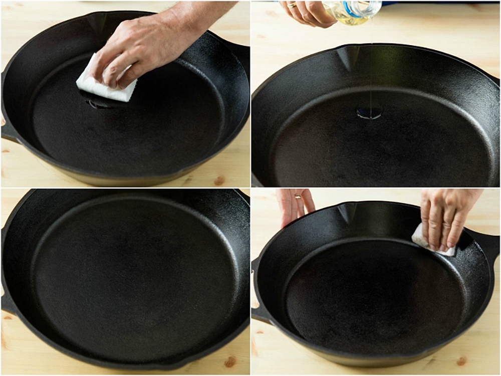 tôi chảo gang - hình 2