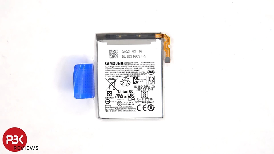 Pin Galaxy Z Flip5