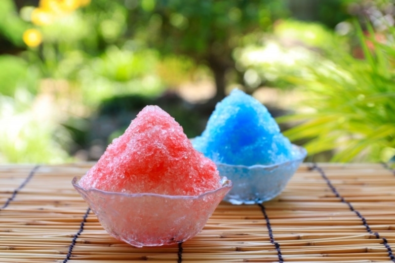 Làm đá bào bằng máy xay sinh tố hình 1