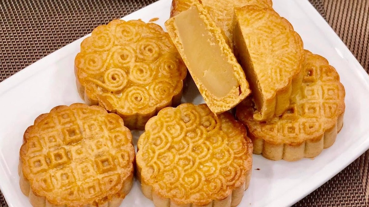 cách làm bánh trung thu bằng nồi cơm điện