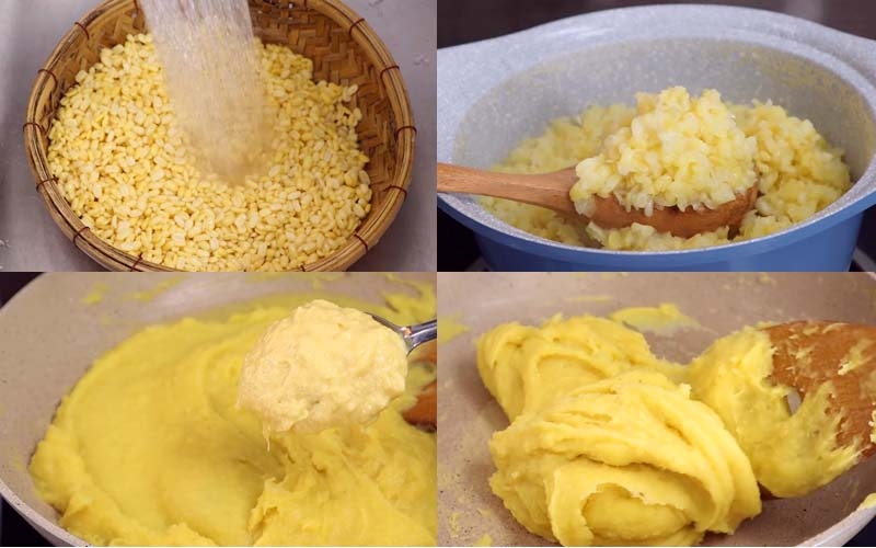 cách làm bánh trung thu bằng nồi cơm điện