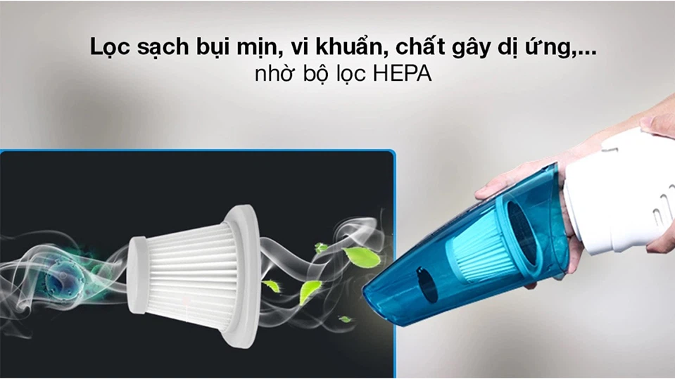 Sử dụng bộ lọc thông minh HEPA