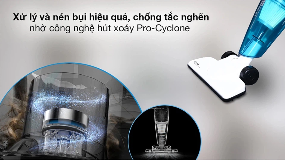 Tích hợp công nghệ lốc xoáy tiên tiến