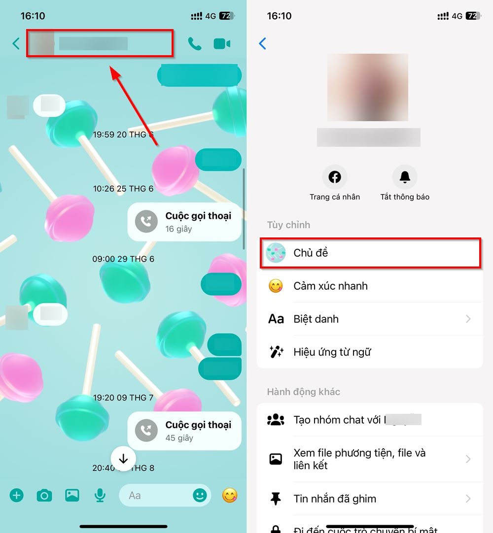 Cách đổi chủ đề World Cup nữ 2023 trên Messenger 1