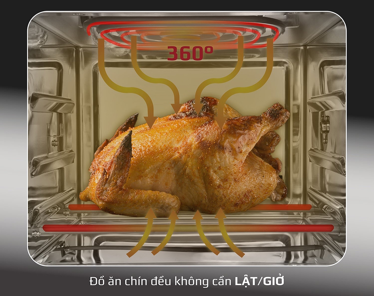 nồi chiên không dầu không cần lật có gì khác nồi chiên thường - hình 4