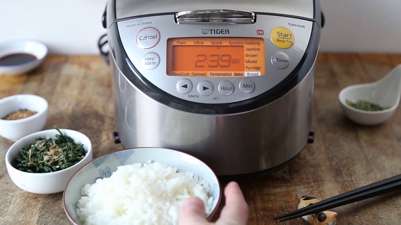 nồi cơm cao tần nấu cơm có lâu chín không