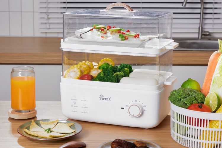 nồi hấp 2 tầng - ảnh 2