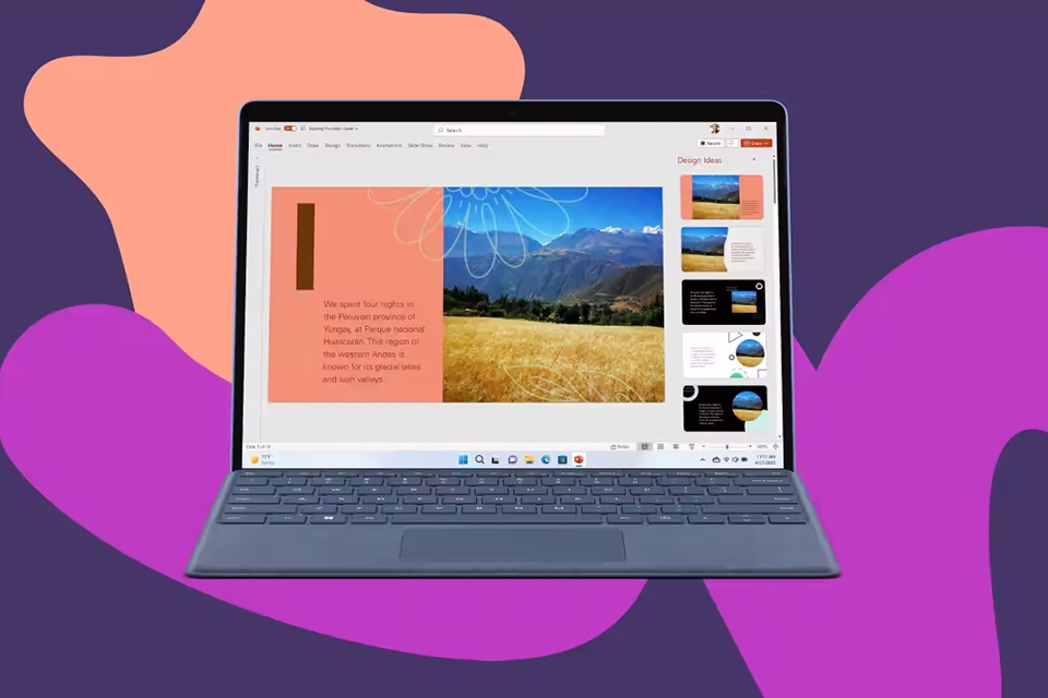 Laptop Core i7 thế hệ 12 Microsoft