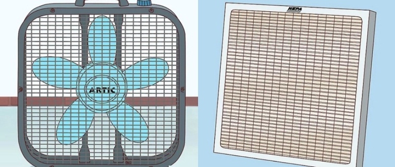 Cách làm máy lọc không khí tại nhà hình 2