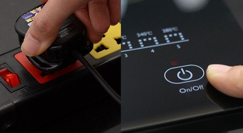 Bếp từ vào điện nhưng không nóng hình 2