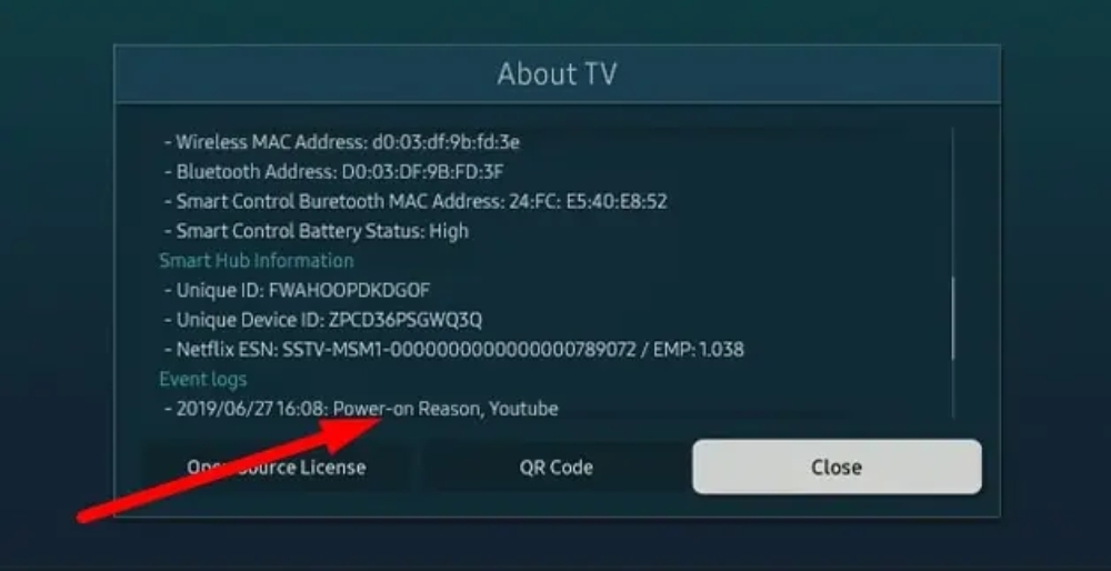 Tivi Samsung tự bật tắt liên tục hình 4