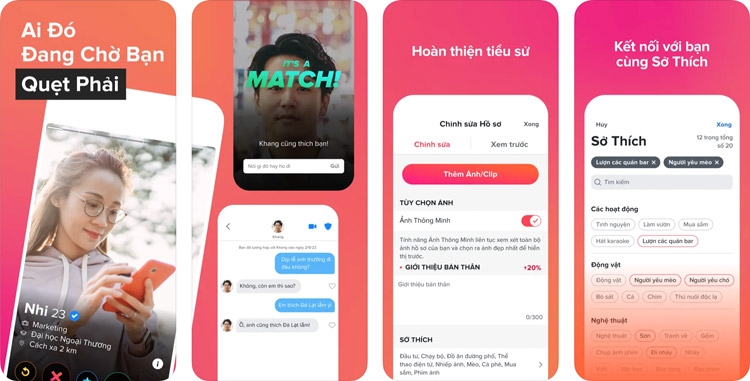 Tinder sử dụng AI để giúp người dùng tìm được người hẹn hò phù hợp hơn