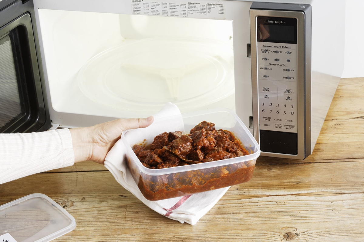 các mức nhiệt độ của lò vi sóng - hình 2