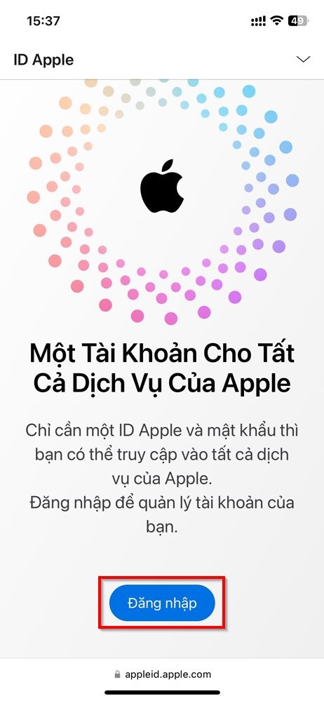 Cách ẩn địa chỉ email cho tài khoản Apple ID trên iPhone 1