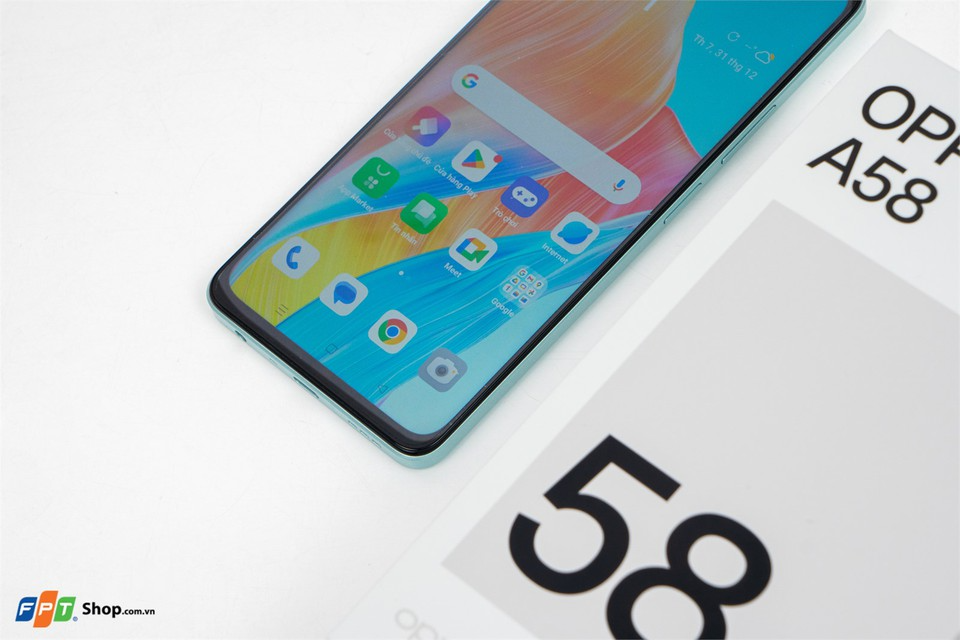 OPPO A58 chạy sẵn ColorOS 13 mới nhất