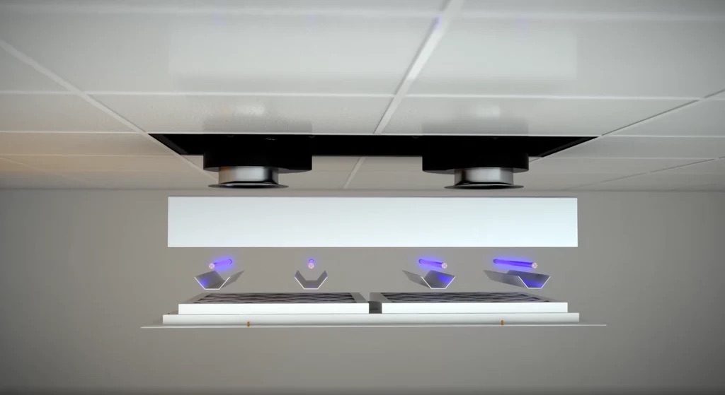 máy lọc không khí âm trần - hình 2