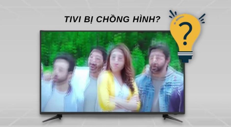 tivi bị chồng hình ảnh