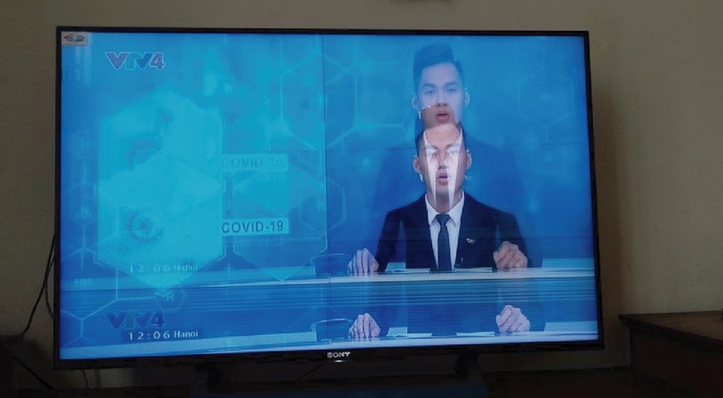 tivi bị chồng hình ảnh