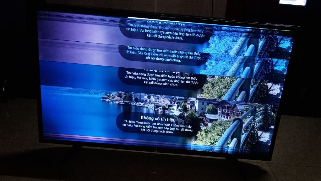 tivi bị chồng hình ảnh