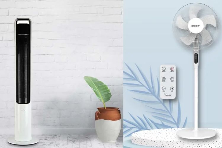 Nên mua quạt tháp hay quạt cây?