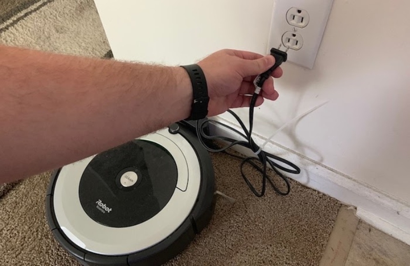 Robot hút bụi không sạc được hình 1