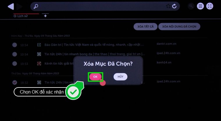 smart tivi bị chậm