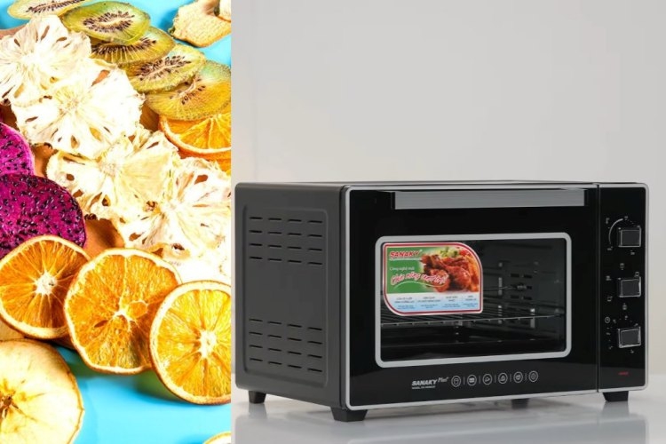 Một số lưu ý khi sấy bằng lò nướng