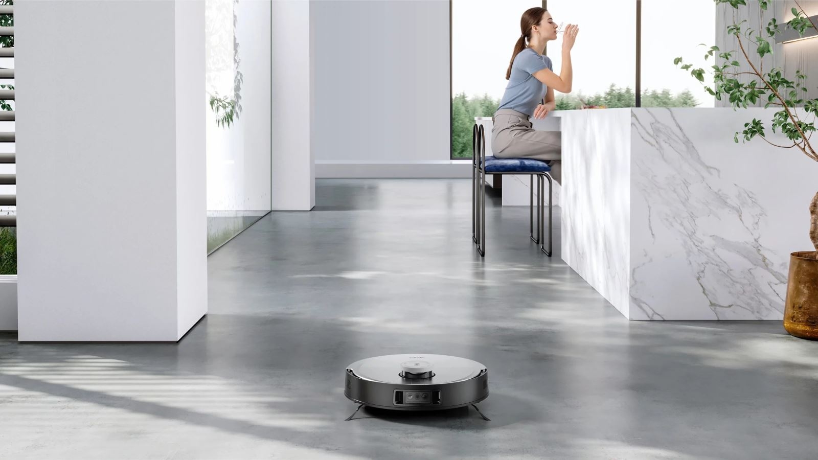 Model Ecovacs Deebot x1 Omni được tích hợp nhiều chế độ làm sạch đa năng