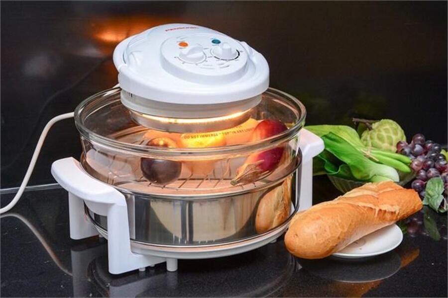 lò nướng thủy tinh và nồi chiên không dầu