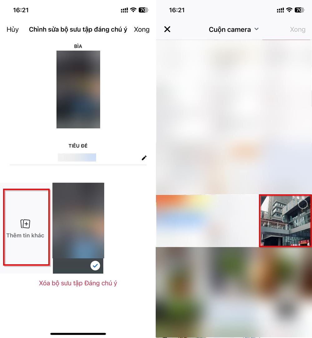 Cách thêm ảnh vào tin nổi bật trên Facebook 3