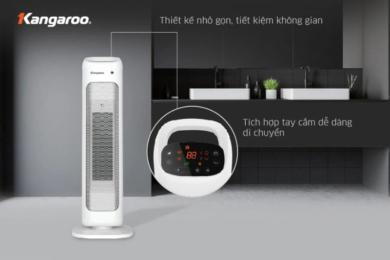 Hướng dẫn sử dụng quạt sưởi Kangaroo đúng cách, bền đẹp