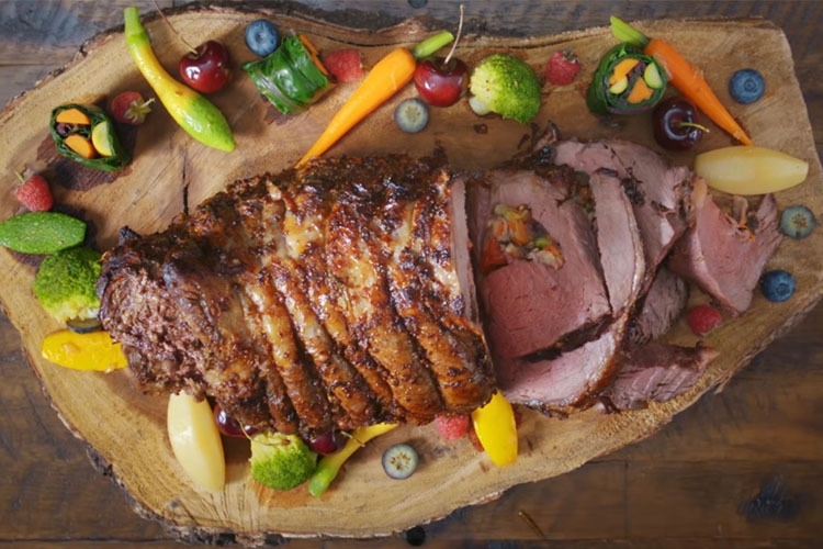 cách làm bò nướng tảng - ảnh 7