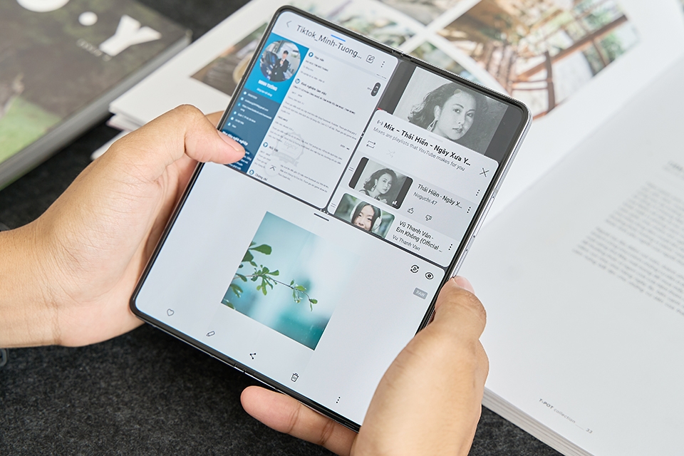 Với Samsung Galaxy Z Fold5, mọi tác vụ văn phòng sẽ gói gọn trong một chiếc điện thoại 3