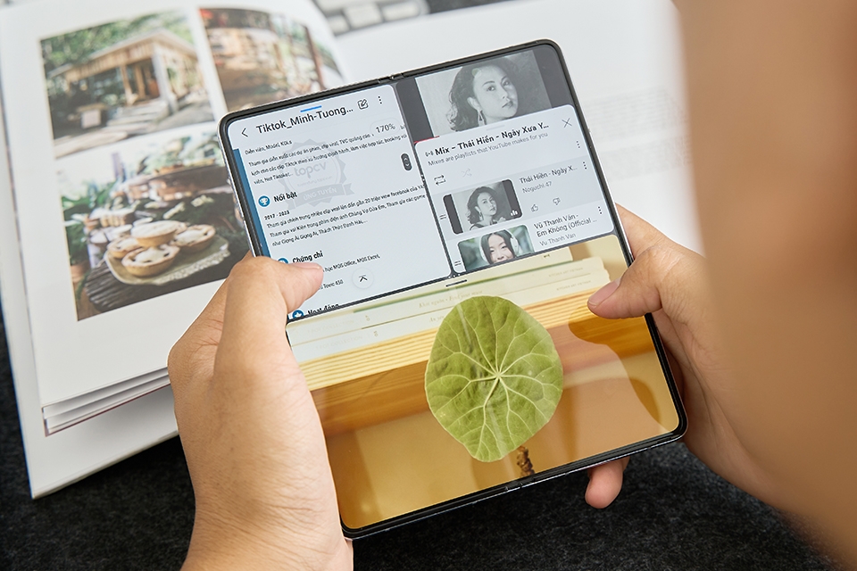Với Samsung Galaxy Z Fold5, mọi tác vụ văn phòng sẽ gói gọn trong một chiếc điện thoại 99