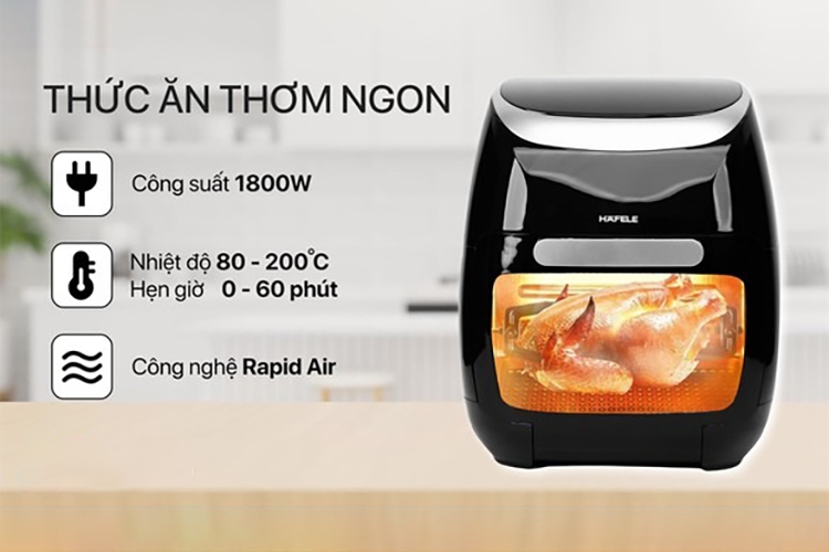 So sánh nồi chiên không dầu Hafele và Kalite (Hình 6)