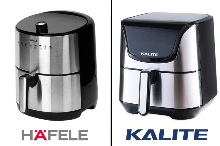 So sánh nồi chiên không dầu Hafele và Kalite (Hình 8)