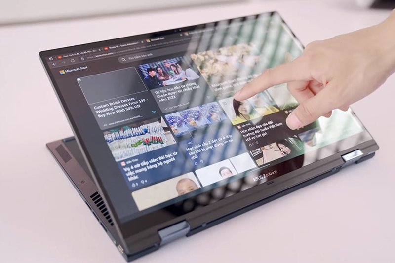 Laptop Asus màn hình cảm ứng hiện đại (Hình 3)