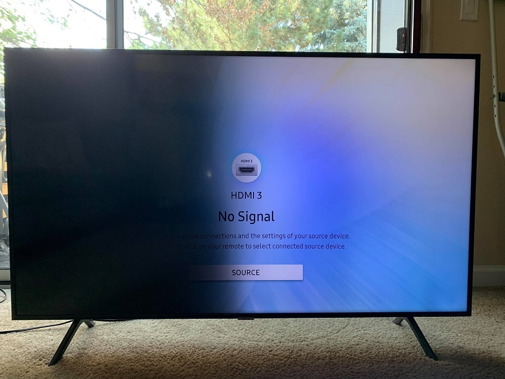 tivi bị đen nửa màn hình