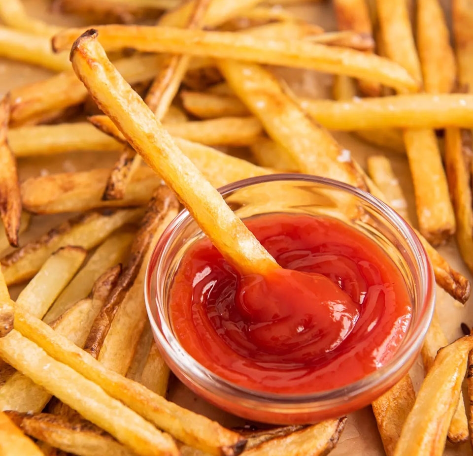 Làm khoai tây chiên bằng lò nướng - Ảnh 10