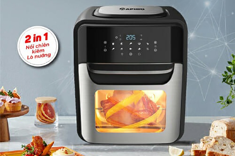 So sánh nồi chiên không dầu Hafele và Rapido (Hình 5)